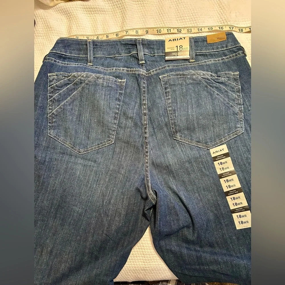 NWT Ariat Size 18 Antonella Trouser Jean - Picture 5 of 6